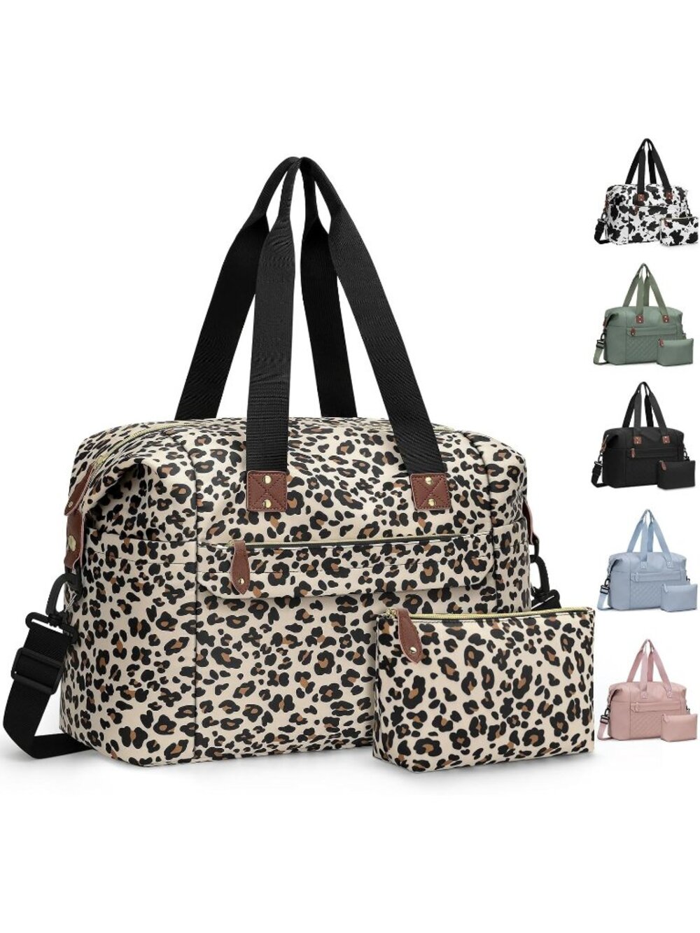 New Travel Duffle Bag, Weekender Overnight Personal Item Carry On Bag